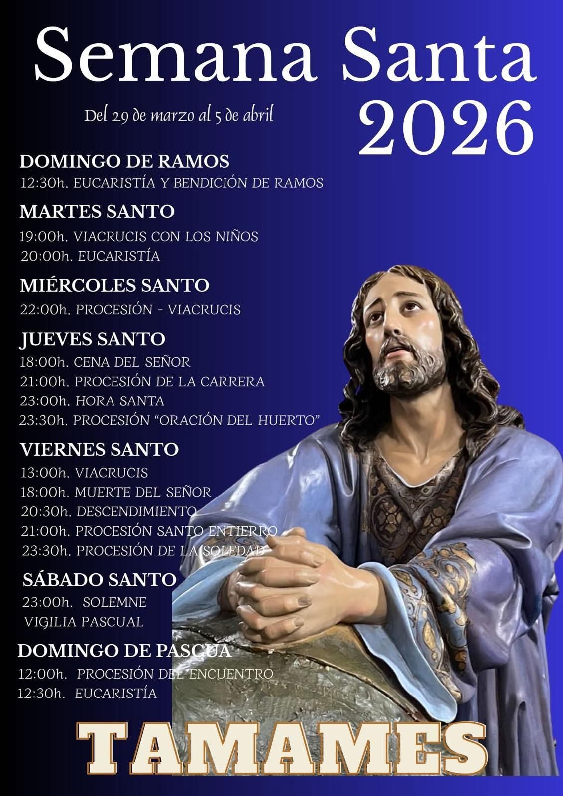 Semana Santa en Tamames 2026 Tamames